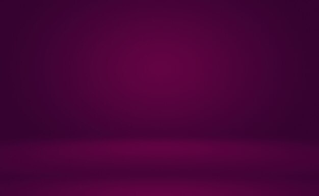 Studio Background Concept - abstract empty light gradient purple studio room background for product. Plain Studio background.