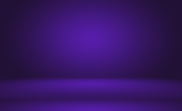 Studio Background Concept - abstract empty light gradient purple studio room background for product. Plain Studio background.