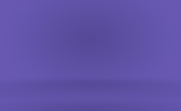 Studio Background Concept - abstract empty light gradient purple studio room background for product. Plain Studio background.