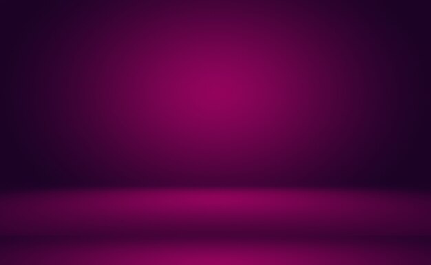 Studio Background Concept - abstract empty light gradient purple studio room background for product. Plain Studio background.