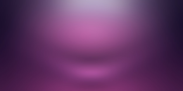 Studio Background Concept - abstract empty light gradient purple studio room background for product. Plain Studio background.