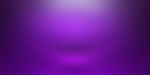 Studio Background Concept - abstract empty light gradient purple studio room background for product. Plain Studio background.