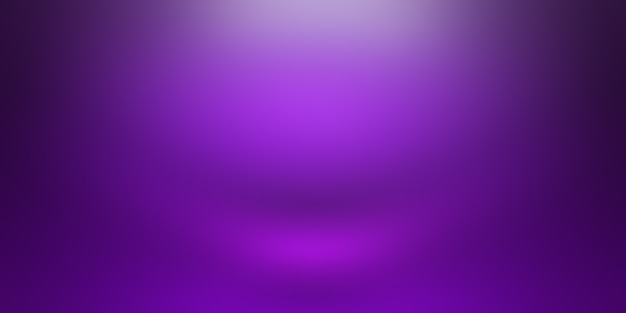 Studio Background Concept - abstract empty light gradient purple studio room background for product. Plain Studio background.