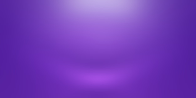 Free photo studio background concept - abstract empty light gradient purple studio room background for product. plain studio background.