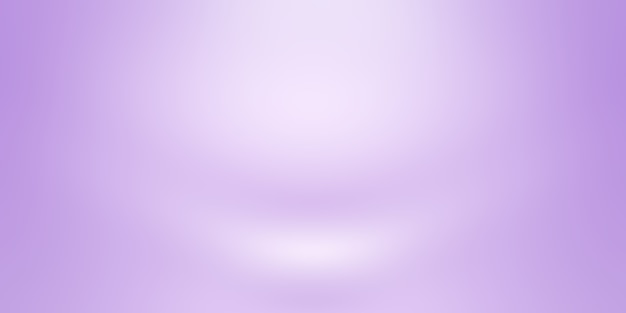 Free photo studio background concept - abstract empty light gradient purple studio room background for product. plain studio background.