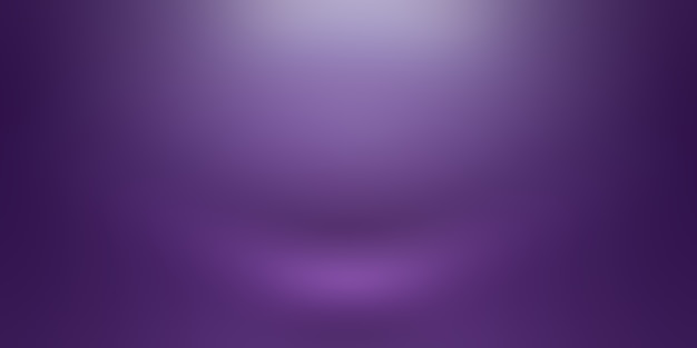 Free photo studio background concept - abstract empty light gradient purple studio room background for product. plain studio background.