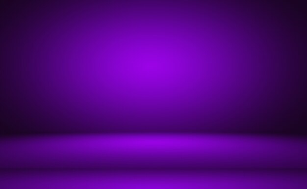 Studio Background Concept - abstract empty light gradient purple studio room background for product. Plain Studio background.