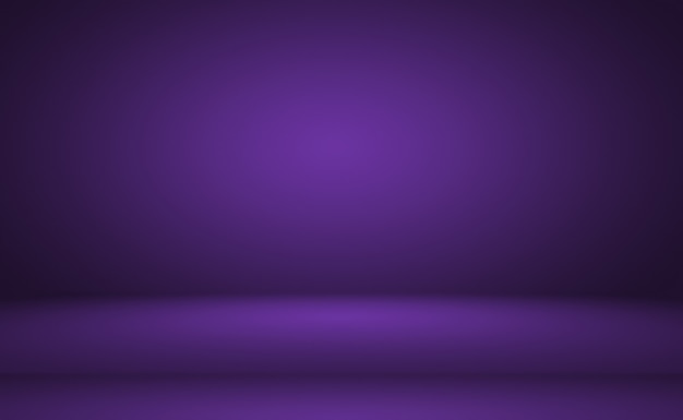 Free photo studio background concept - abstract empty light gradient purple studio room background for product. plain studio background.