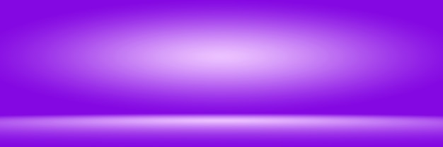 Free photo studio background concept - abstract empty light gradient purple studio room background for product. plain studio background.