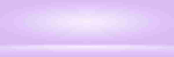 Free photo studio background concept - abstract empty light gradient purple studio room background for product. plain studio background.