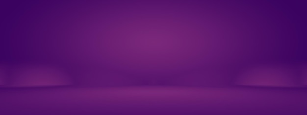 Free photo studio background concept abstract empty light gradient purple studio room background for product