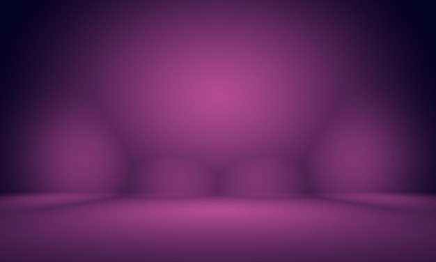 Studio Background Concept abstract empty light gradient purple studio room background for product