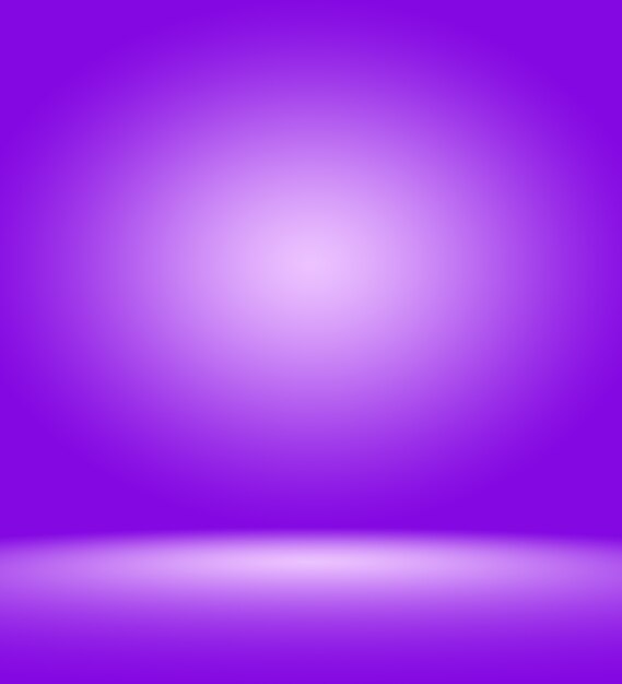 Free photo studio background concept  abstract empty light gradient purple studio room background for product