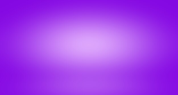 Концепция фона студии - абстрактный пустой светлый градиент фиолетовый фон комнаты студии для продукта.