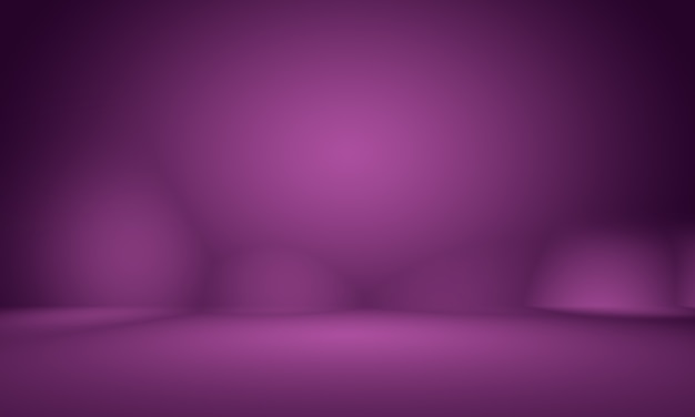 Free photo studio background concept  abstract empty light gradient purple studio room background for product