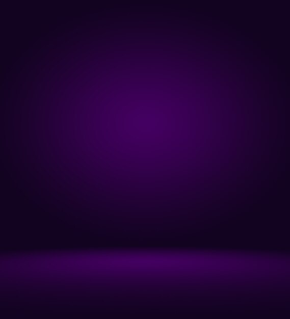 スタジオ背景コンセプト-製品の抽象的な空の光のグラデーション紫のスタジオルームの背景。