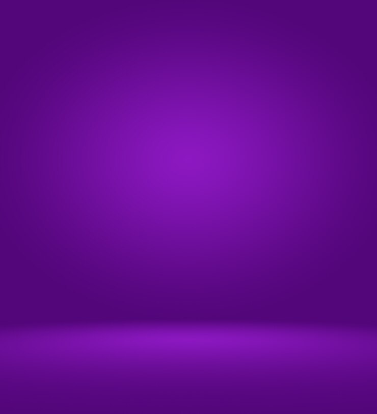 Free Photo studio background concept - abstract empty light gradient purple studio room background for product.