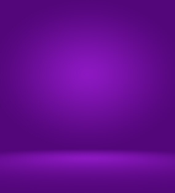 Studio Background Concept - abstract empty light gradient purple studio room background for product.