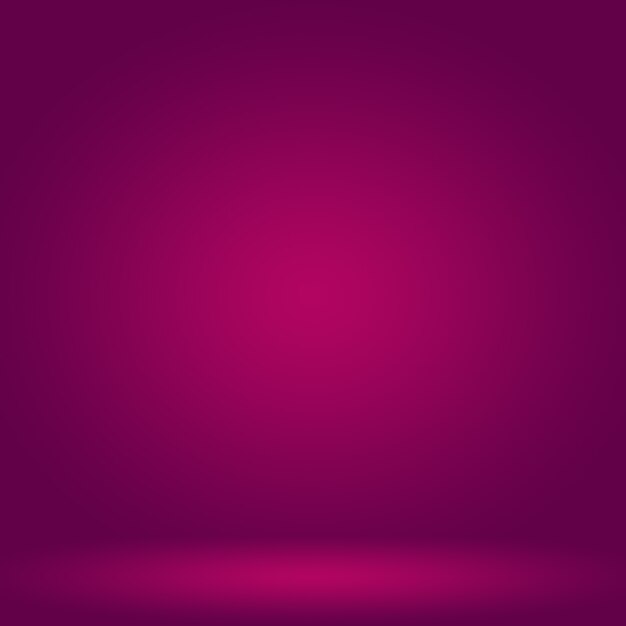 Студия фон концепция абстрактный пустой световой градиент фиолетовый студийный фон для продукта