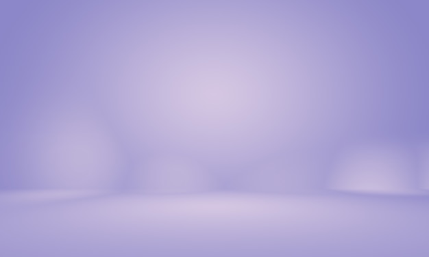 Studio background concept - abstract empty light gradient purple studio room background for product.