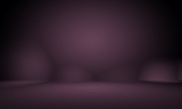 Free photo studio background concept - abstract empty light gradient purple studio room background for product.