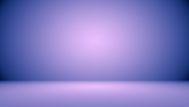 Free photo studio background concept  abstract empty light gradient purple studio room background for product