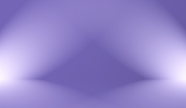 Studio Background Concept - abstract empty light gradient purple studio room background for product.