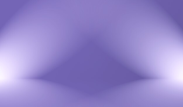 Studio Background Concept - abstract empty light gradient purple studio room background for product.