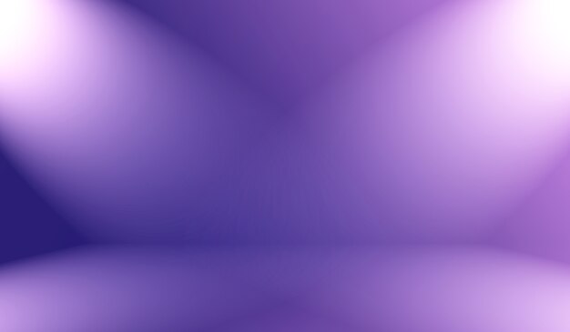 Studio Background Concept - abstract empty light gradient purple studio room background for product.