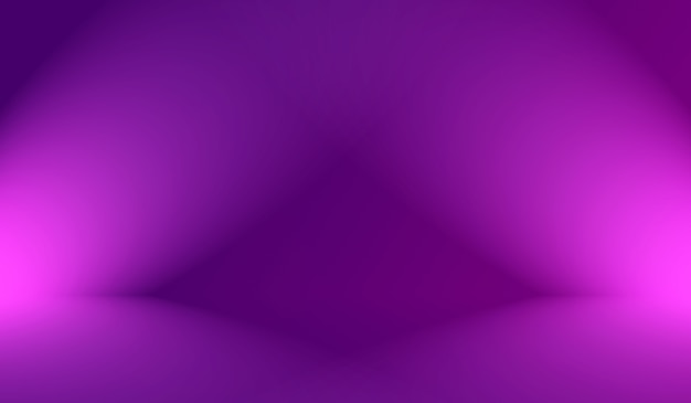 Studio Background Concept - abstract empty light gradient purple studio room background for product.