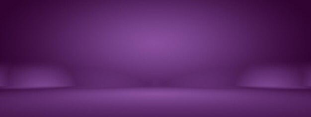 スタジオ背景コンセプト製品の抽象的な空の光グラデーション紫スタジオルームの背景
