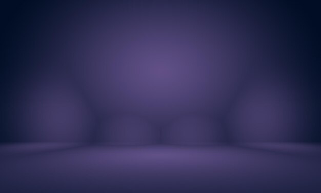 Студийный фон Концепция абстрактный пустой градиент света фиолетовый студийный фон комнаты для продукта