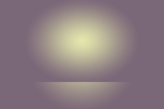 Studio Background Concept - Dark Gradient purple studio room background for product.