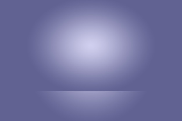 Studio Background Concept - Dark Gradient purple studio room background for product.