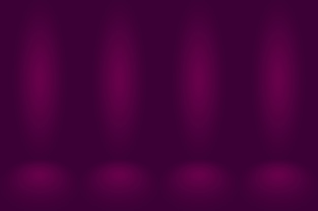 Free photo studio background concept  dark gradient purple studio room background for product