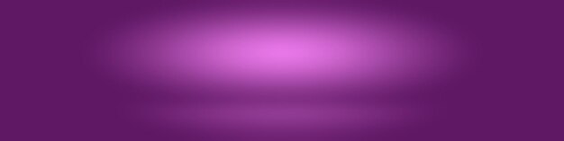 Studio Background Concept - Dark Gradient purple studio room background for product.