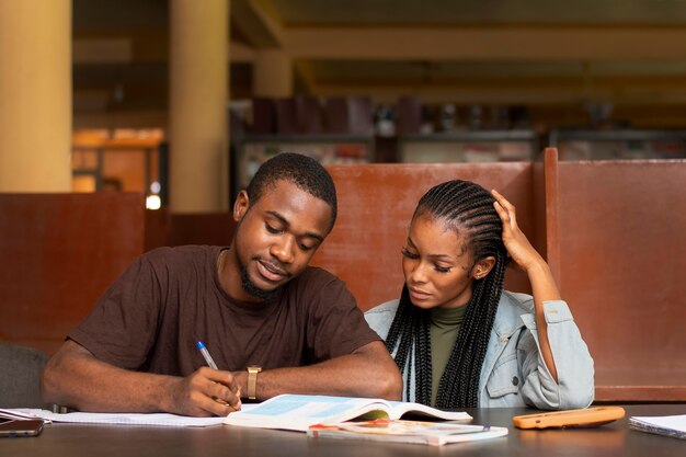 Study group of african people