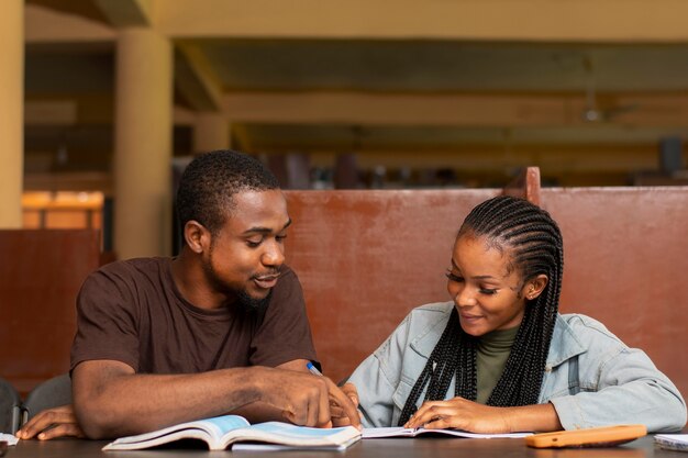 Study group of african people