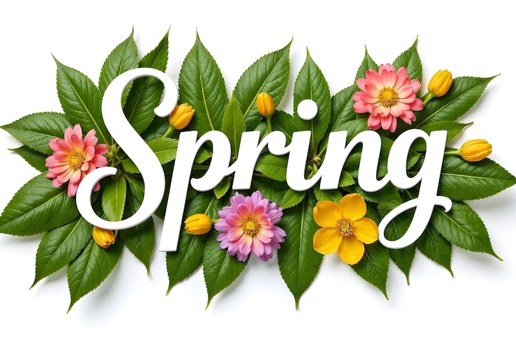 Free Photo stunning spring collage