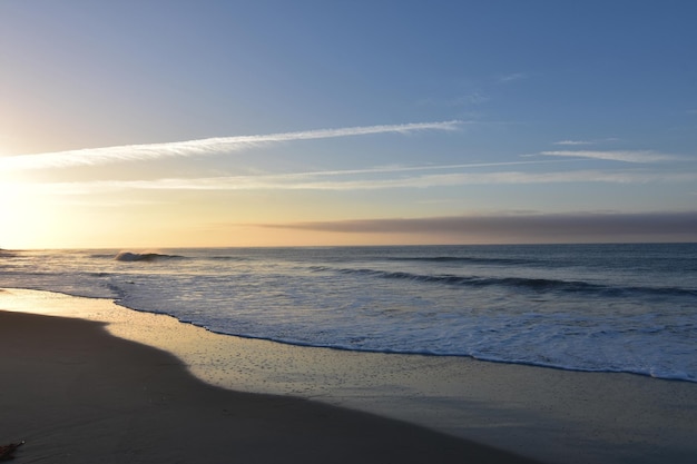 Stunning view of the calm waters in santa barbara