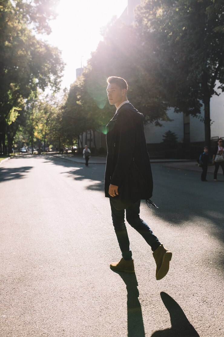 Free Photo stylish hipster model