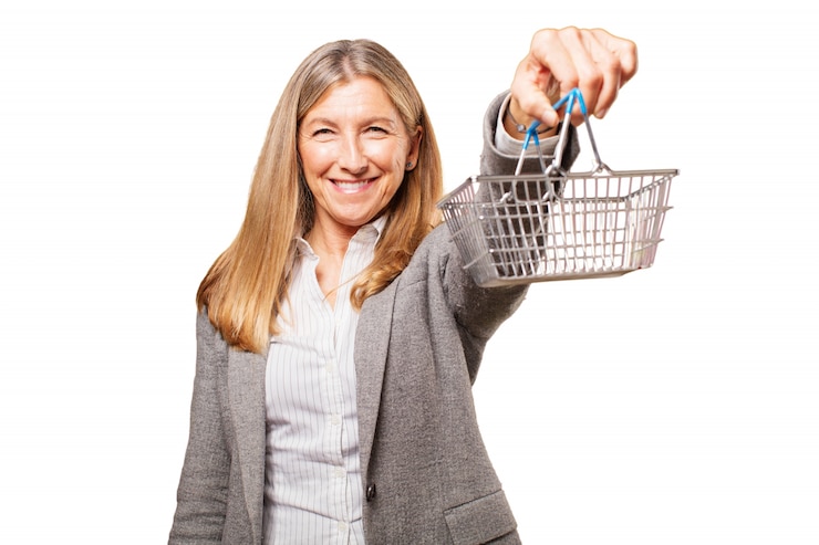 Free Photo success buy store retail lady