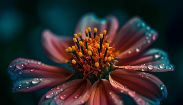 Бесплатное фото Летний луг расцветает яркими полевыми цветами, созданными искусственным интеллектом