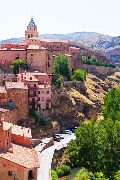 Summer view of Albarracin