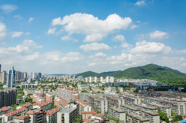 태양 각도 파노라마 자연 건설