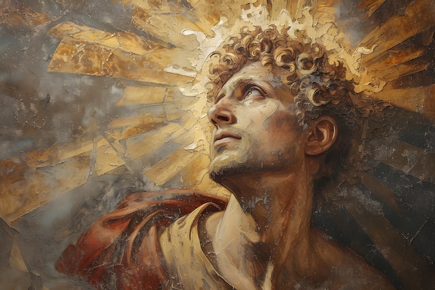 르네상스 시대 에 강력 한 사람 으로 묘사 된 태양 신