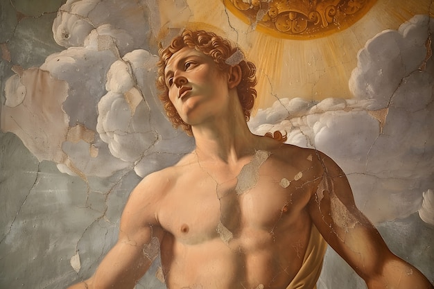 ルネッサンス時代に強力な男として描かれた太陽神