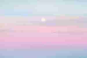 Free photo sunset background on pastel sky