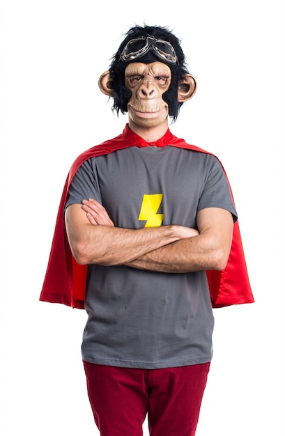 Superhero monkey man