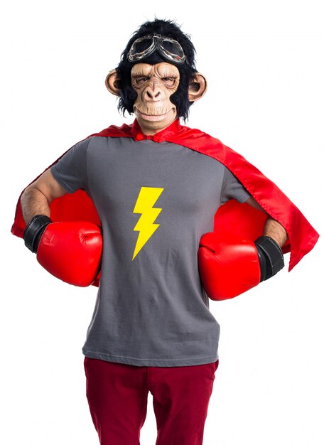 Superhero monkey man